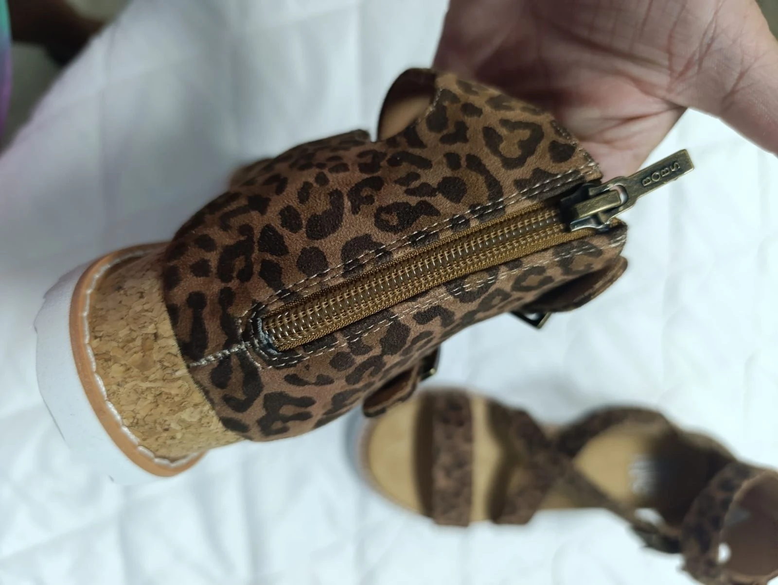 Sandálias Skechers Bob animalprint tamanho 38 – photo 8